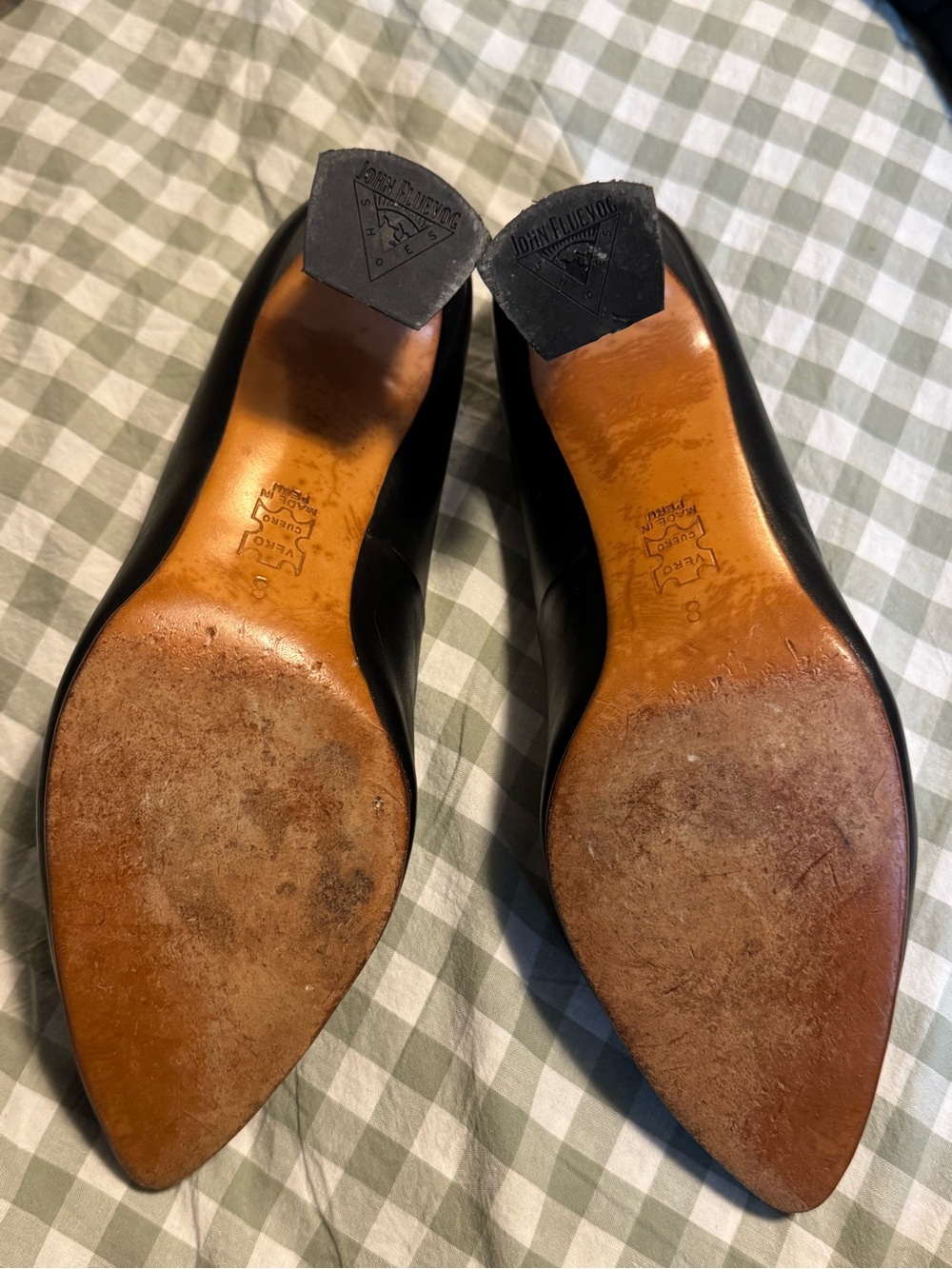 Fluevog Desmond heels in black - Picture 4 of 7